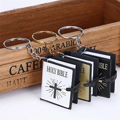 Mini Holy Bible Key Chain