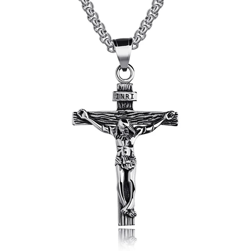 Stainless Steel Cross Necklace