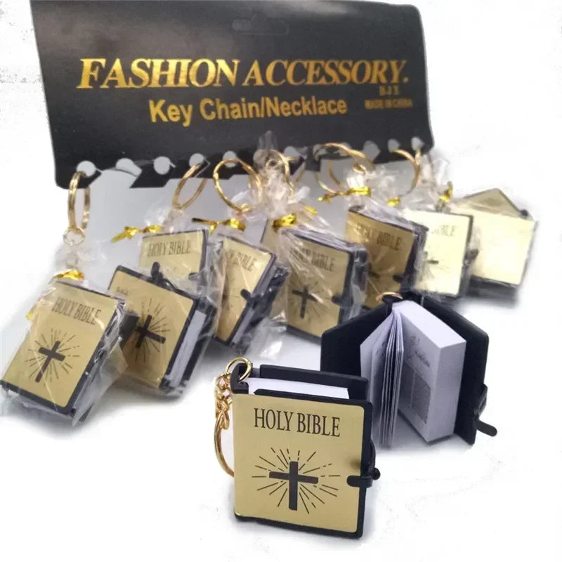 Mini Holy Bible Key Chain