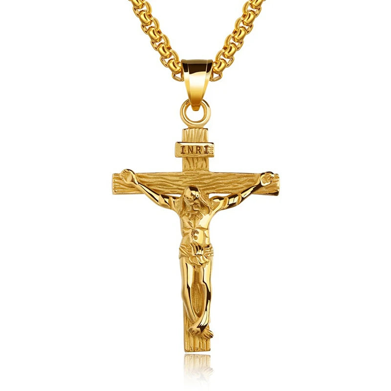 Stainless Steel Cross Necklace