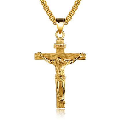 Stainless Steel Cross Necklace