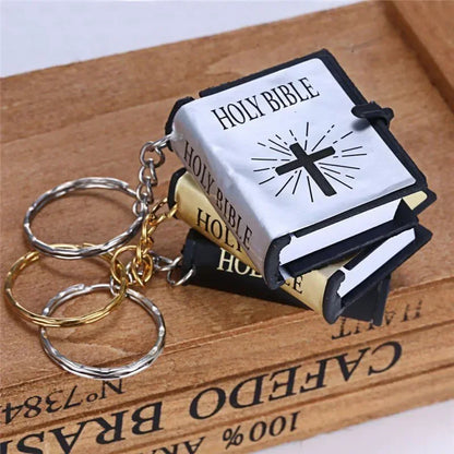 Mini Holy Bible Key Chain