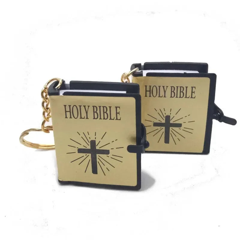 Mini Holy Bible Key Chain